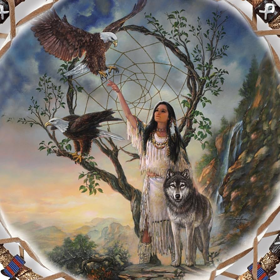 Amazon.com: The Bradford Exchange Mystic Dreams Dreamcatcher